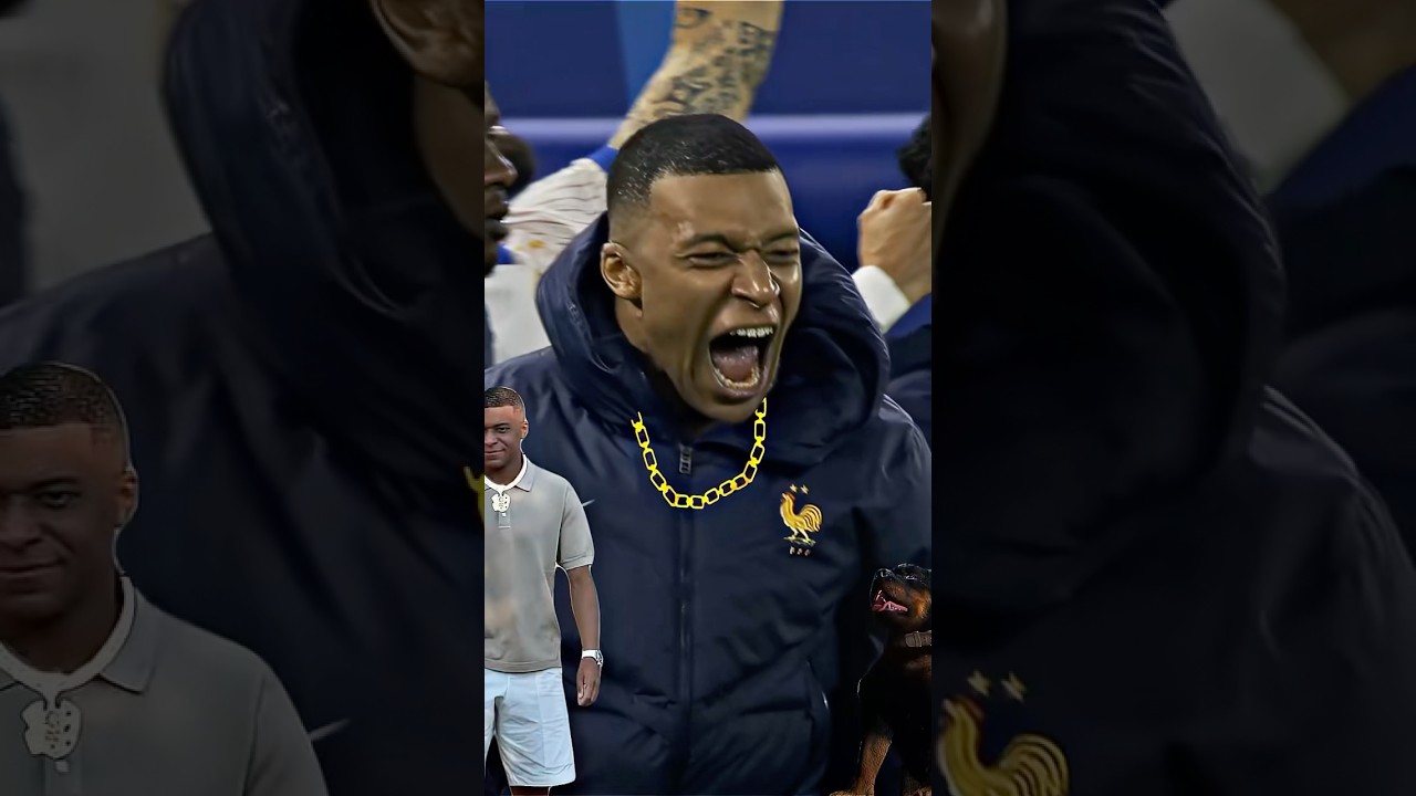 Mbappe x GTA // whats your fav version of Mbappe; Monaco,Psg, Real Madrid,Equipe de France? #shorts