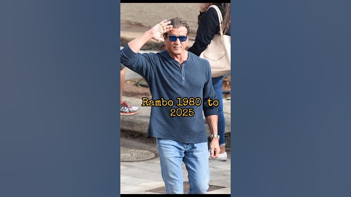 Rambo Then & Now: 1980s to 2025 – Sylvester Stallone’s Epic Transformation!