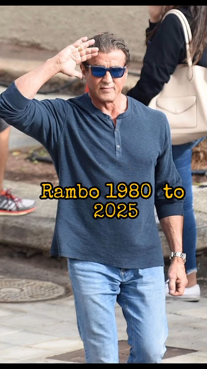 Rambo Then & Now: 1980s to 2025 – Sylvester Stallone’s Epic Transformation!