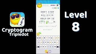Famous Cryptogram Tripledot Level 8 Answer | SolutionGuruji Profile