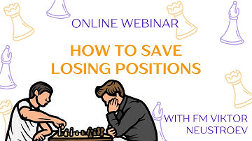 Webinar "How to Save Losing Positions"