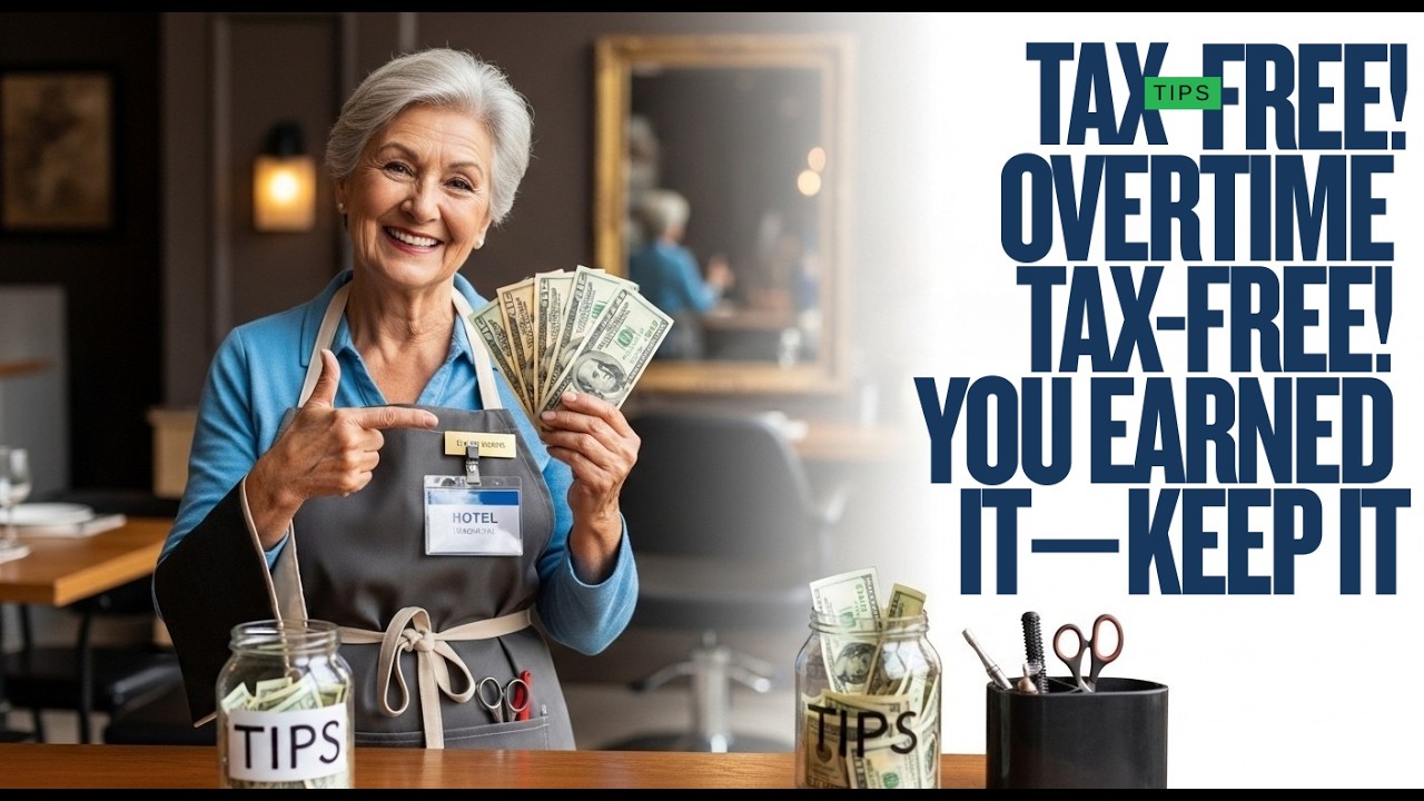 Lawyer Tells Seniors: Trump Ends Tax on Tips AND Overtime — WorkingSeniors Keep $3,000 More in 2026