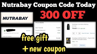 Nutrabay Coupon Code Today || free 300 off || nutrabay discount code 2026