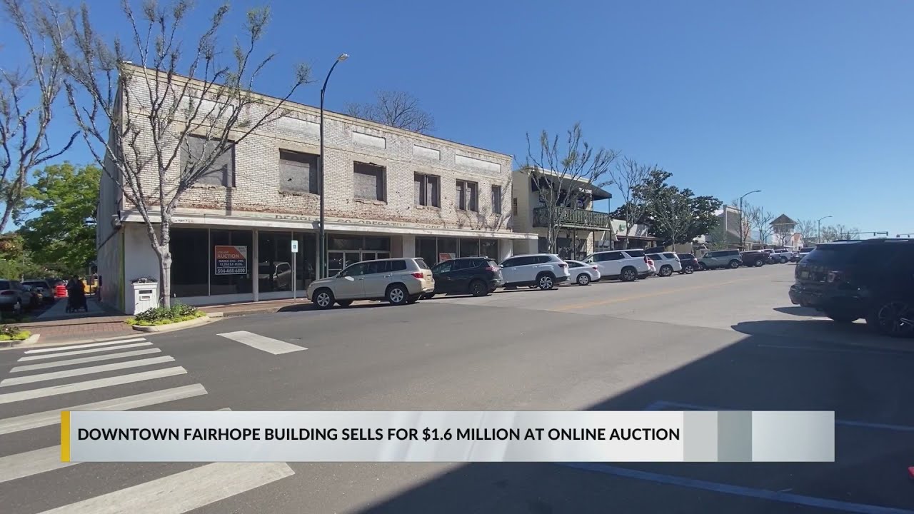 Downtown Fairhope building sells in online auction YouTube