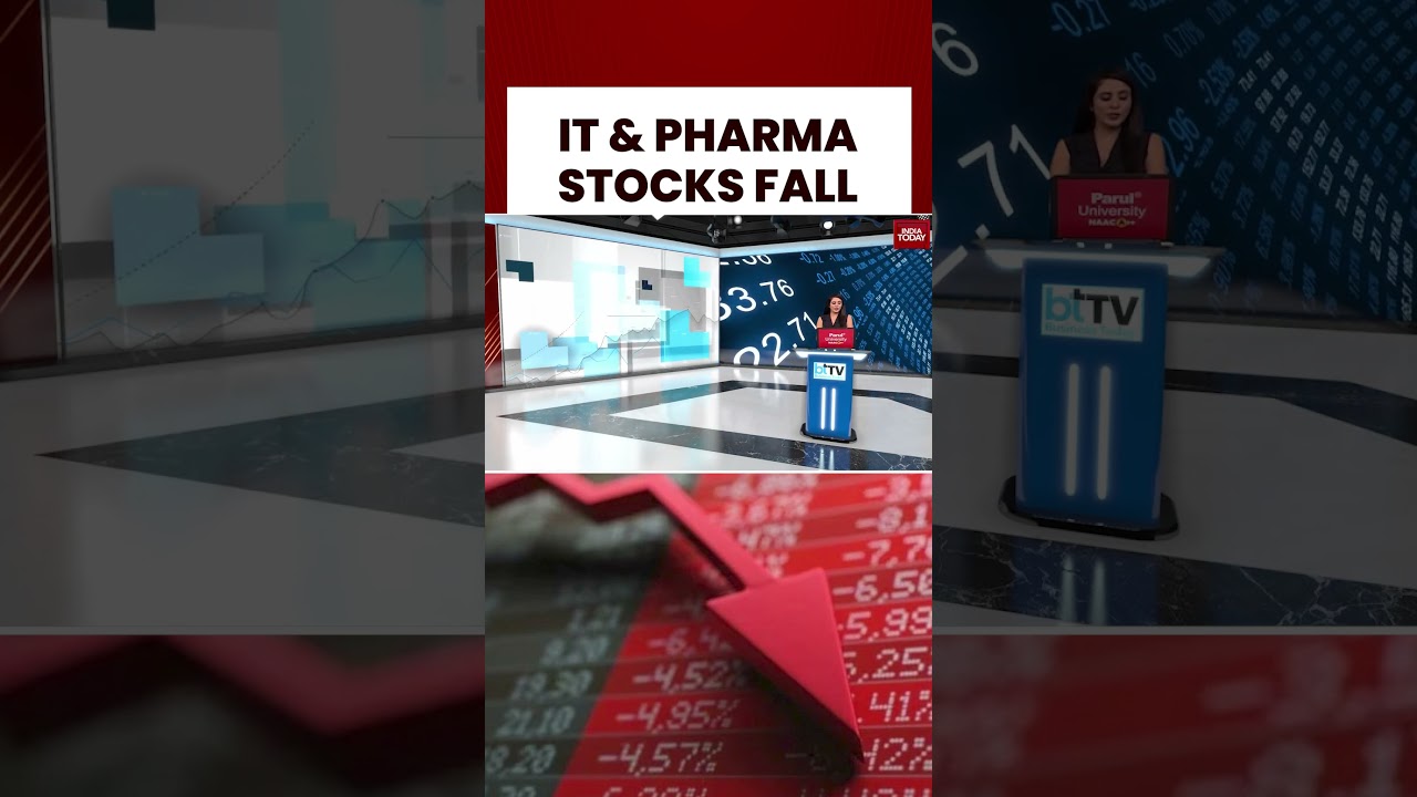 Markets In Red: IT & Pharma Stocks Drag Indices Down Amid Rising Volatility 