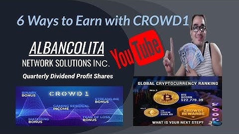 Ways To Earn With CROWD1 2021