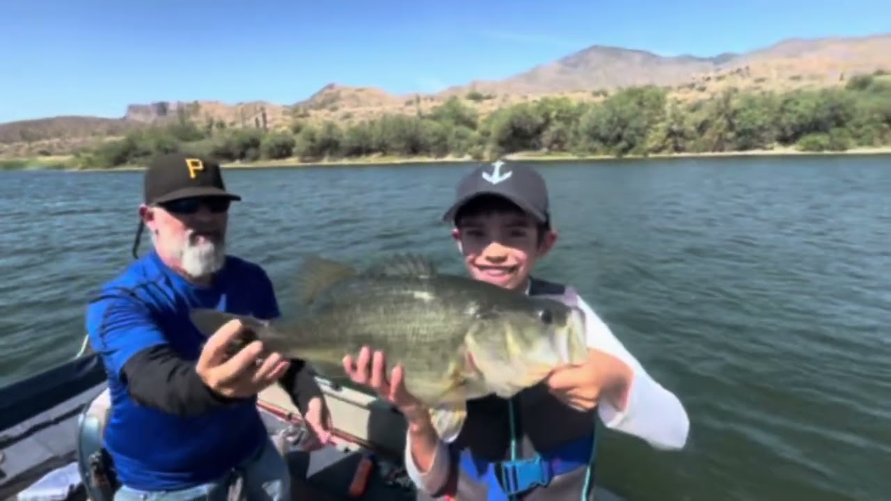 5.7lber and 26 bass at Apache Lake!