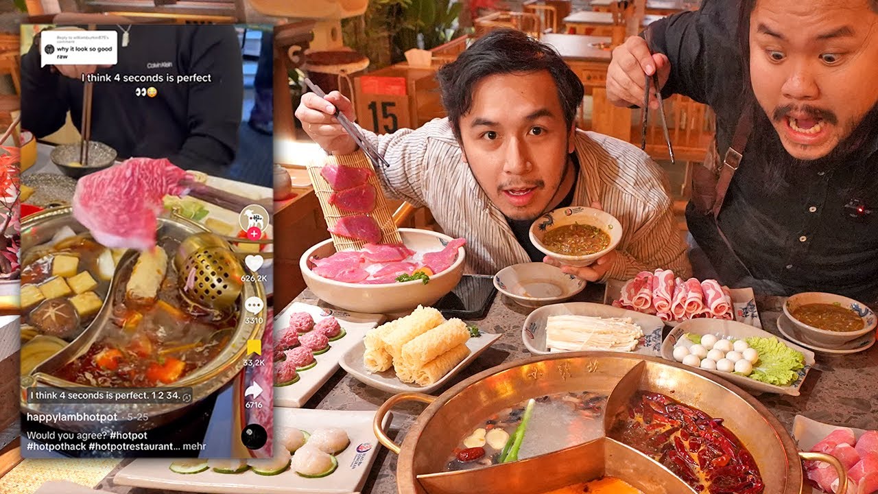 $12 All-You-Can-Eat Hotpot Conveyor Belt Restaurant