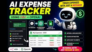 I Built an AI Expense Tracker Using n8n#AI #n8n #Automation