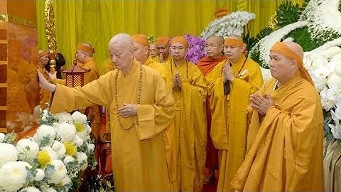 Trưởng lão HT.Thích Trí Tịnh viên tịch, Đức Pháp chủ quang lâm chùa Vĩnh Nghiêm tưởng niệm