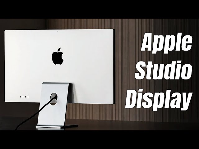 Ai mới cần đến màn hình 5K : Apple Studio Display