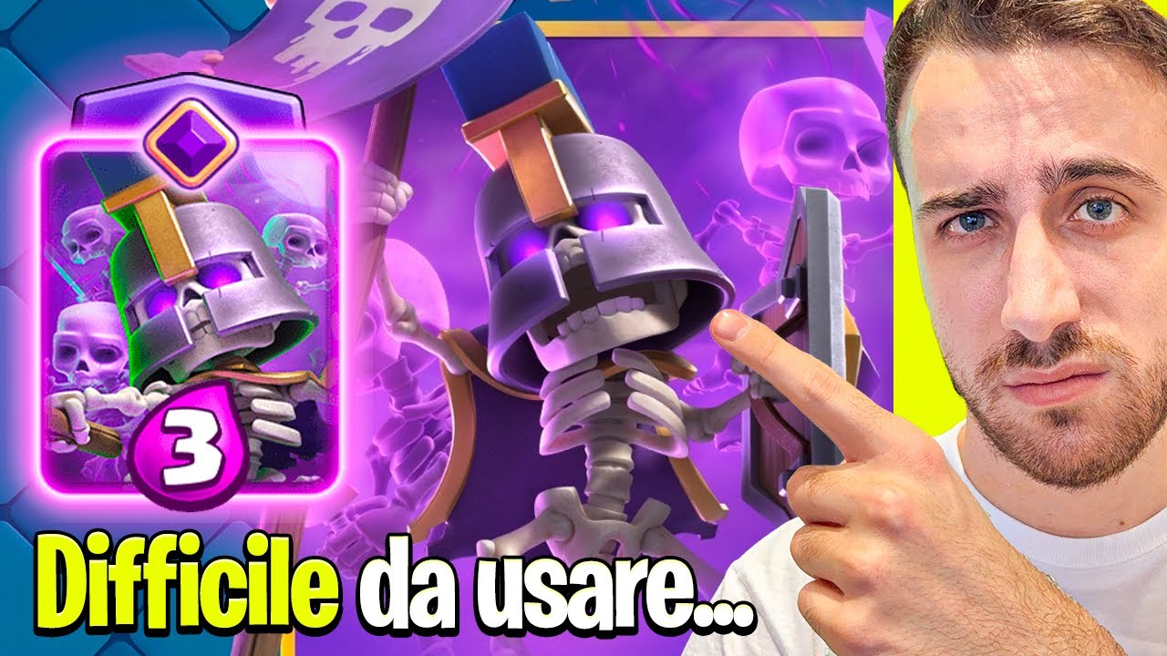 AIUTO! Gerry NON CORRERE! Prime Difficoltà con la NUOVA Orda di Scheletri EVO! Clash Royale ITA