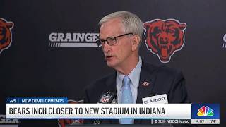 Bears give stadium update in Indiana reveal where things stand with Illinois