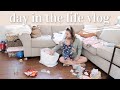 VERY REAL DAY IN THE LIFE OF A SAHM 👶🏼👧🏼💕| hang with us around the house! | KAYLA BUELL