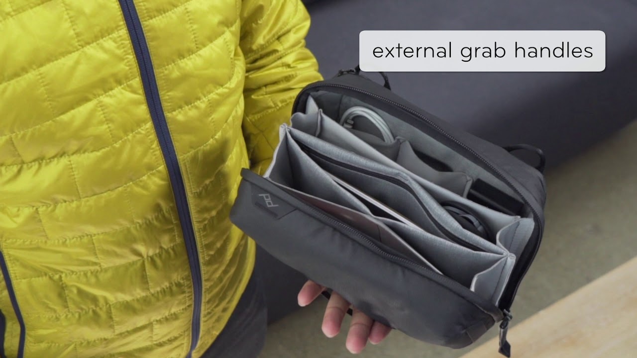 Peak Design Tech Pouch (Charcoal, 2L) BTP-CH-3 B&H Photo Video