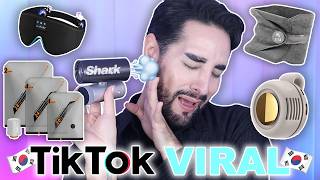Testing TIKTOK VIRAL Travel Gadgets....IN 🇰🇷 KOREAAAAA 🇰🇷 💜🖤 The Welsh Twins