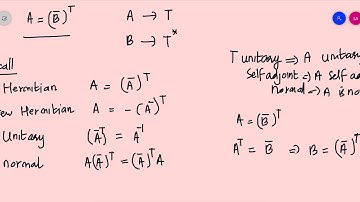 Functional Analysis Module IV Class 5 Self adjointness in terms of Matrices