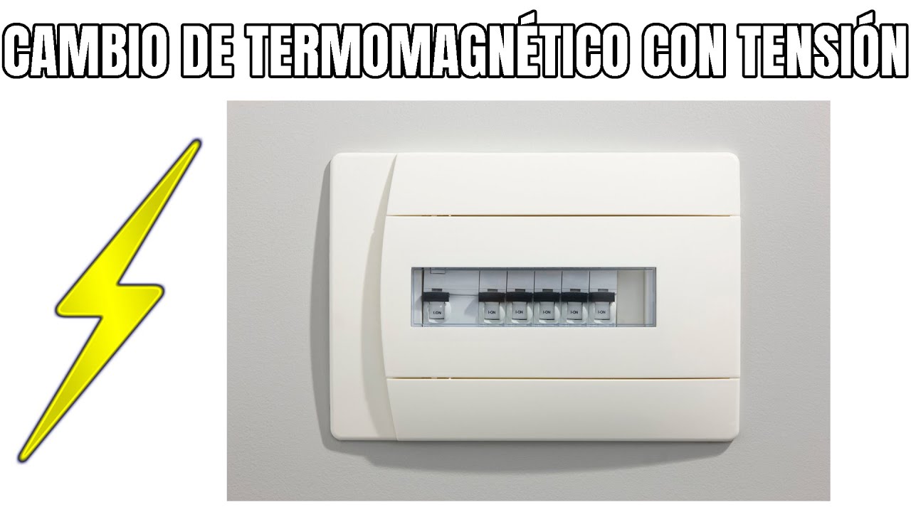 CAMBIO DE TERMOMAGNÉTICO CON TENSIÓN