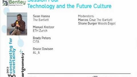 Smartgeometry 2013 -- Session 4 Panel Discussion