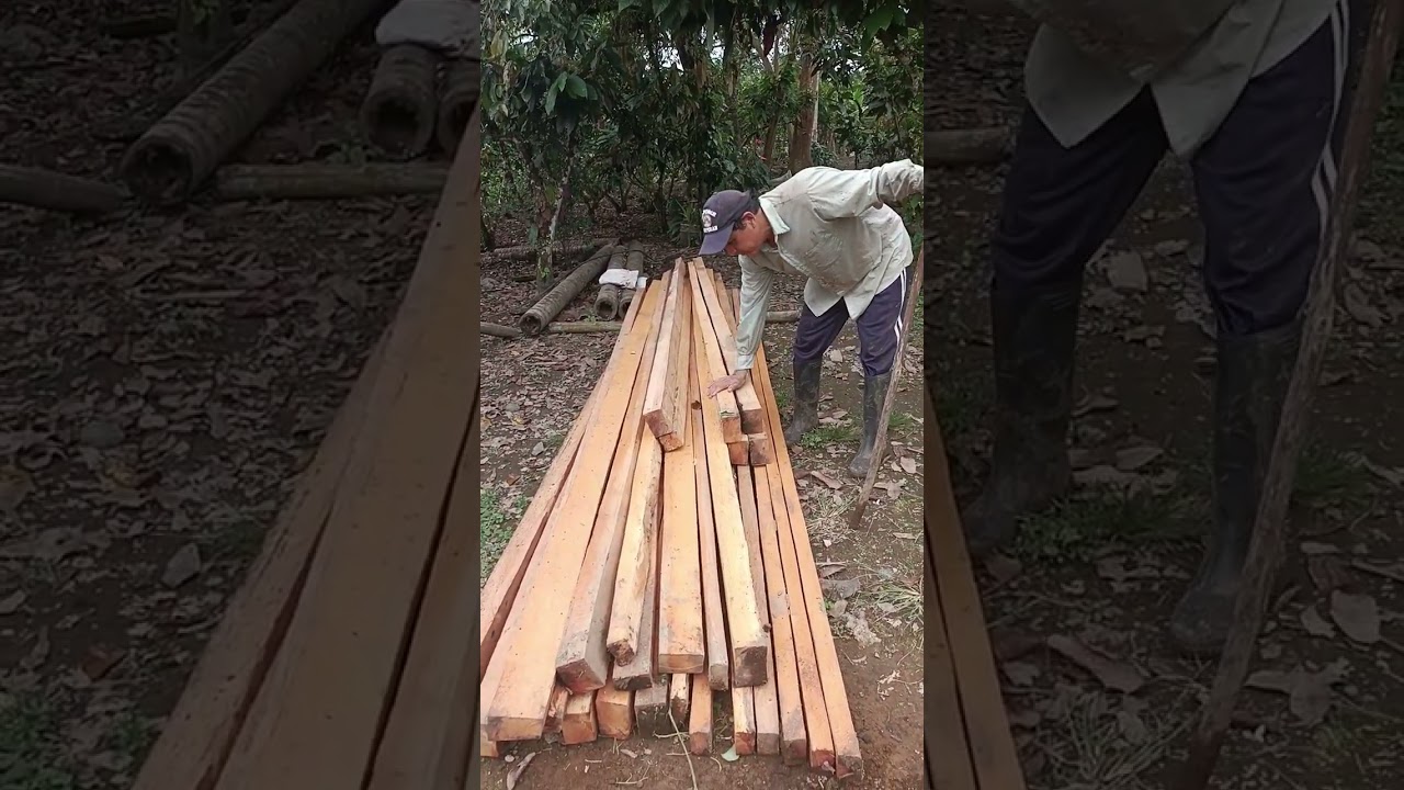 la construcción de una marquesina