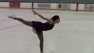 Isabella Hazelton - GOLD FREESKATE ASSESSMENT