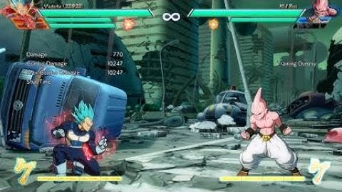 DBFZ: SSB Goku Touch of Death combo