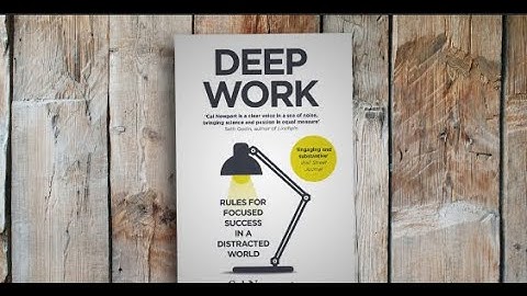 Mastering Productivity in 5 Minutes: A Quick Guide to Deep Work by Cal Newport