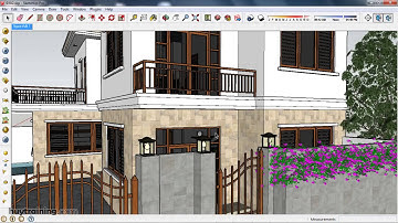 Vray Sketchup Tìm hiểu vật liệu phát sáng
