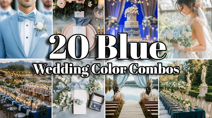20 Blue Wedding Decoration Ideas 💙 Stunning Color Palettes for 2025 & 2026
