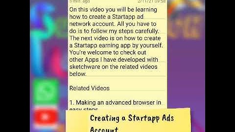 How to Create a Startapp Ads Account