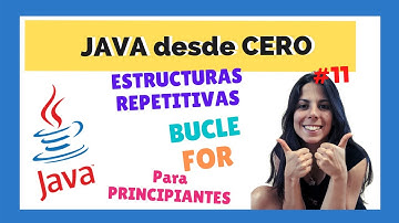 ☕ ESTRUCTURA FOR 🌀| JAVA para PRINCIPIANTES 💻 | CURSO COMPLETO 2022 🚀 | #11