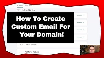 How To Create an Email With Your Domain Name in Godaddy | Mike Hobbs