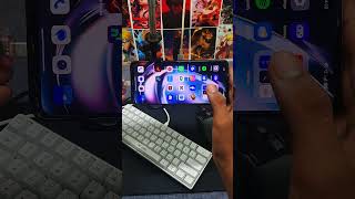 Free Fire keyboard mouse ⌨️ 🖱 📲 Mini SETUP #gaming #shorts #ggmousepro2 #viralshort