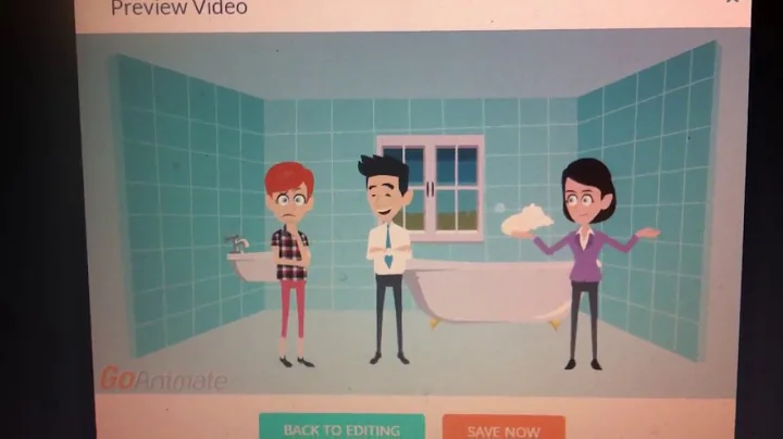 A poorly animated 1950's commercial!