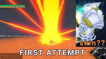 [YBA]  GETTING TWOH SHINY FIRST ATTEMPT AT 5%PITY