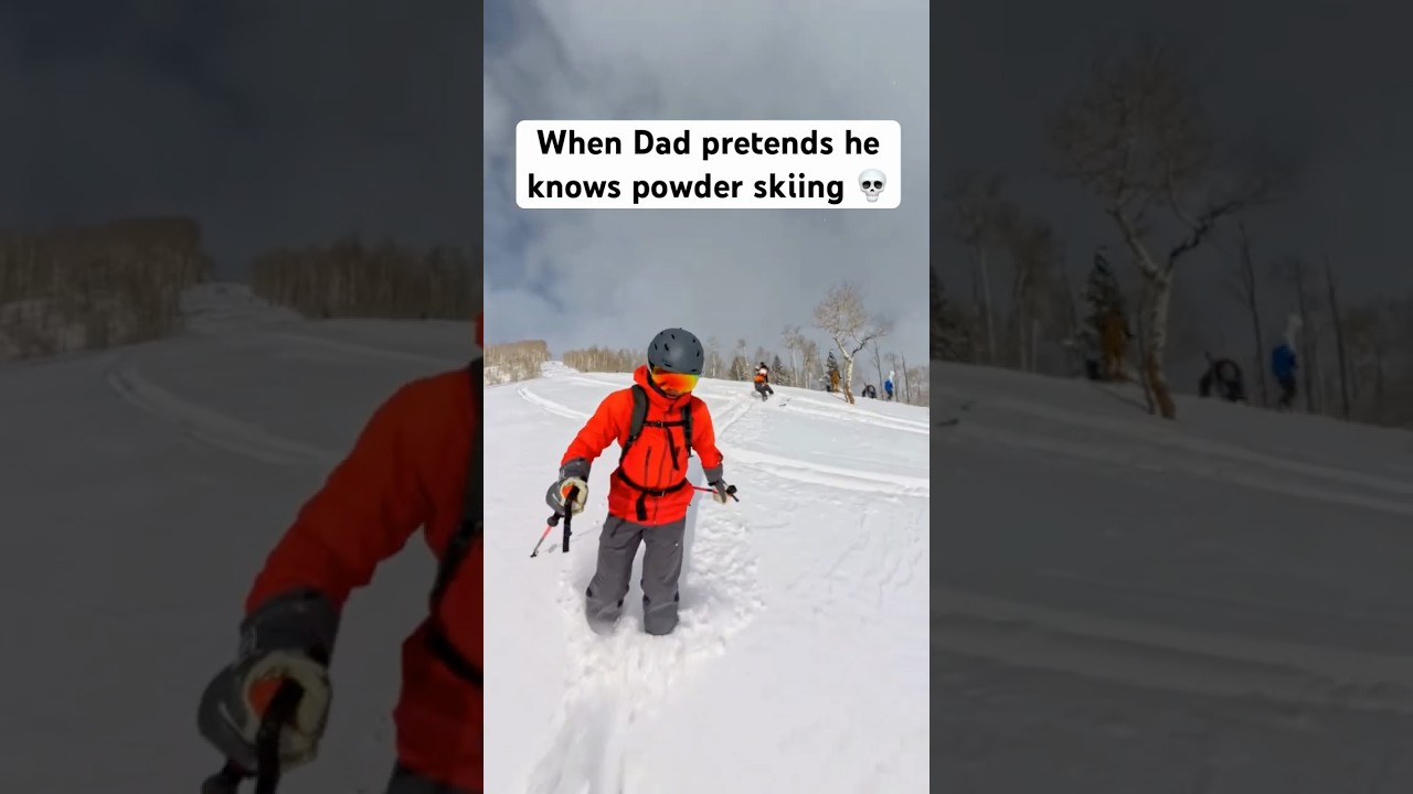 Учу своих детей кататься на лыжах по целине… после просмотра ОДНОГО видеоурока на YouTube 😅 