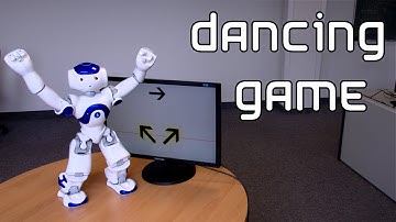 Nao playing dancing game