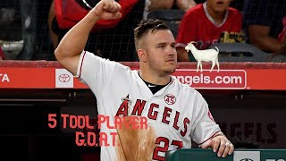 Mike Trout Being A 5 Tool Player