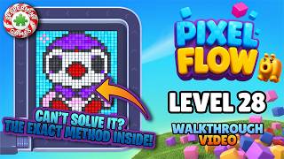 Pixel Flow - Level 28 Walkthrough