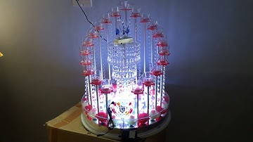 Tháp ly champagne đám cưới mẫu TL17 | ABshop.com.vn