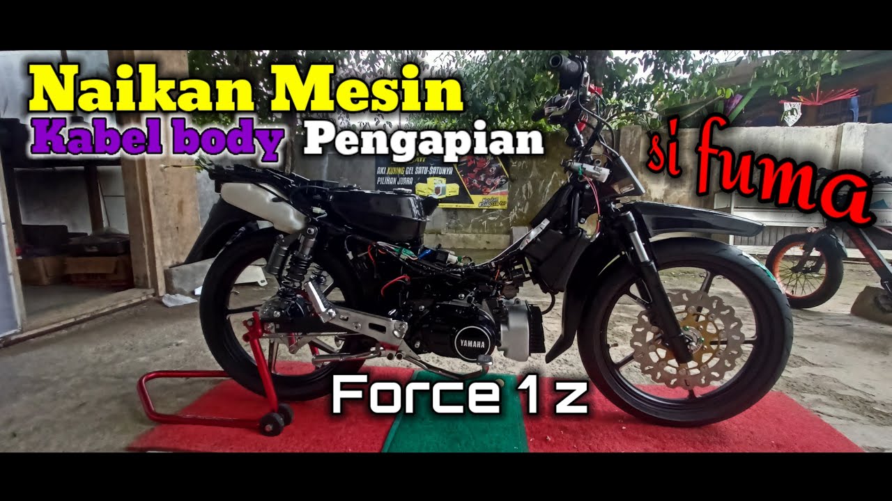 naikan mesin si fuma f1z 96 hedon #original #restorasi #f1zrmodification #yamahaindonesia