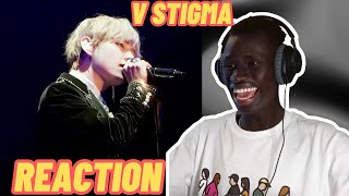 BTS (V) - Stigma from 2017 BTS LIVE The Wings Tour (REACTION)