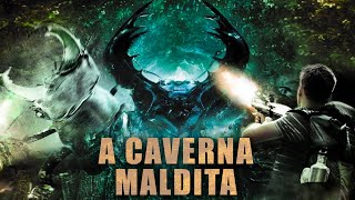 A Caverna Maldita FILME COMPLETO DUBLADO | Filmes de Monstros Gigantes | Noite de Filmes