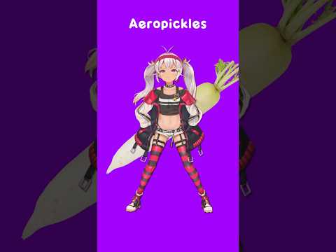 エアロピクルス②/ 踊ってみた #にじさんじ #nijisanji  #魔使マオ #エアロピクルス #Aeropickles