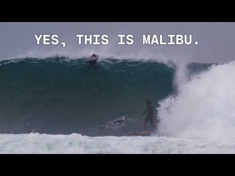MALIBU GOES OFF: Hurricane Marie 2.0 (storm surf)