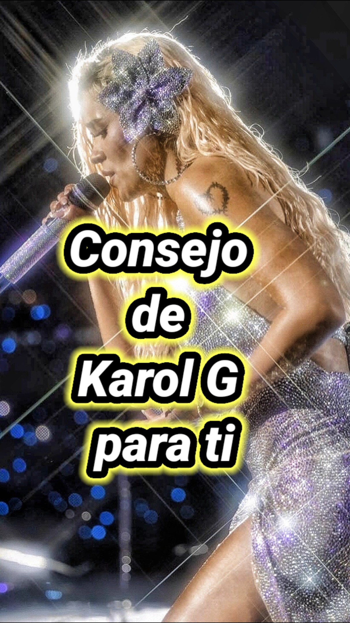 Consejo de Karol G para ti. #karolg