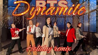 [K-POP IN PUBLIC] [One take] BTS (방탄소년단) - Dynamite (Holiday Remix) | Dance cover by Kitsune Ent