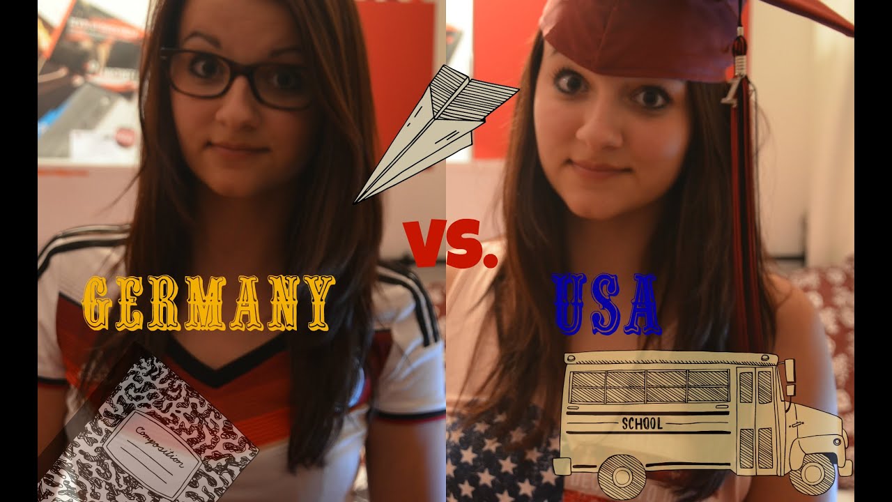 Auslandsjahr Amerika: Schule Deutschland vs. Schule Usa - YouTube