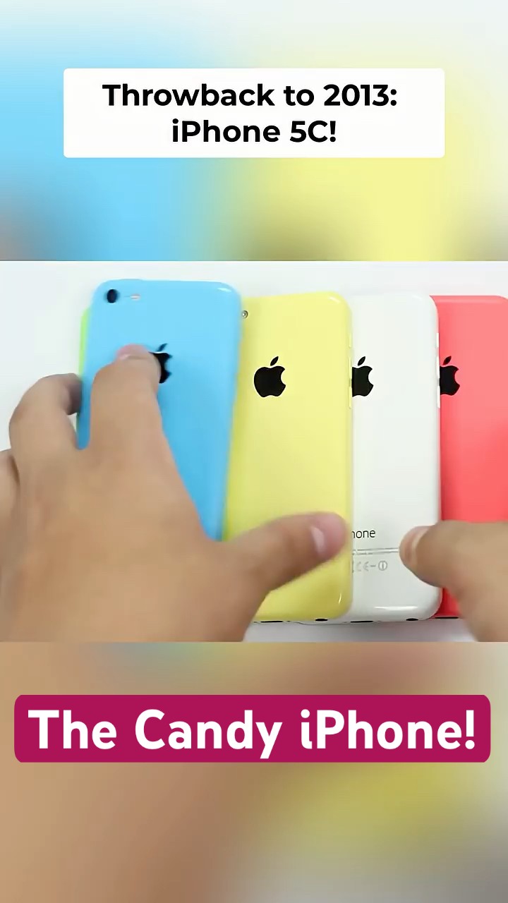 2013 Throwback: iPhone 5c! #shorts - YouTube