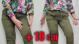 ⭐A clever trick: how to widen pants by 10 cm without anyone noticing